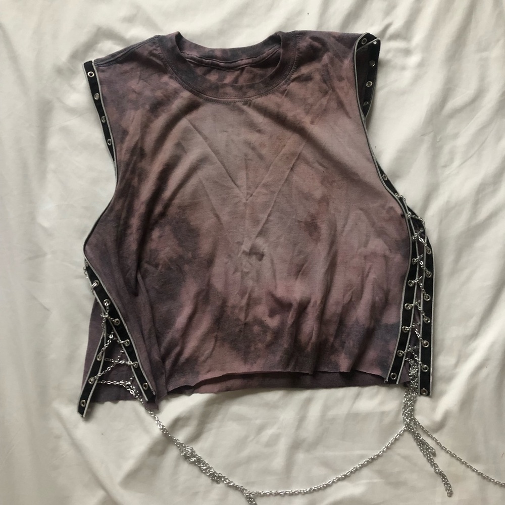 Lace up top